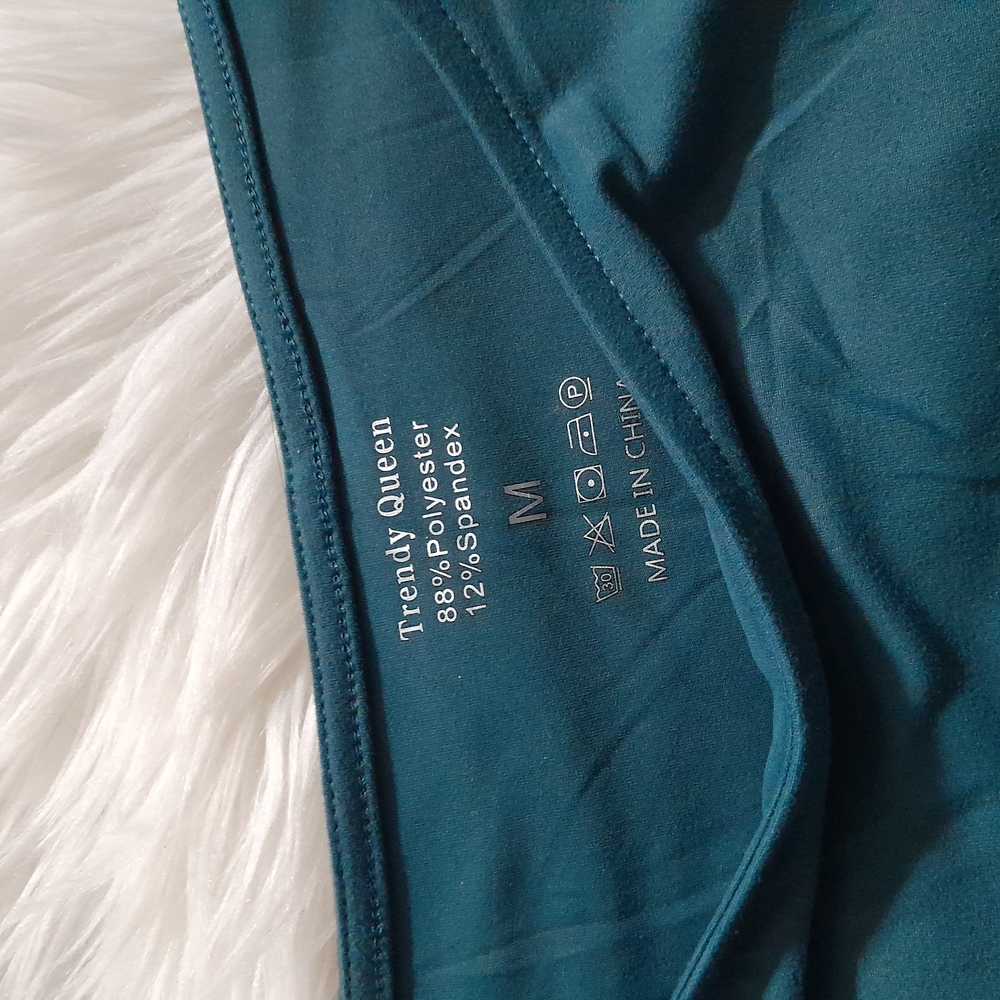 Teal Long Sleeve Top - Picture 3 of 3